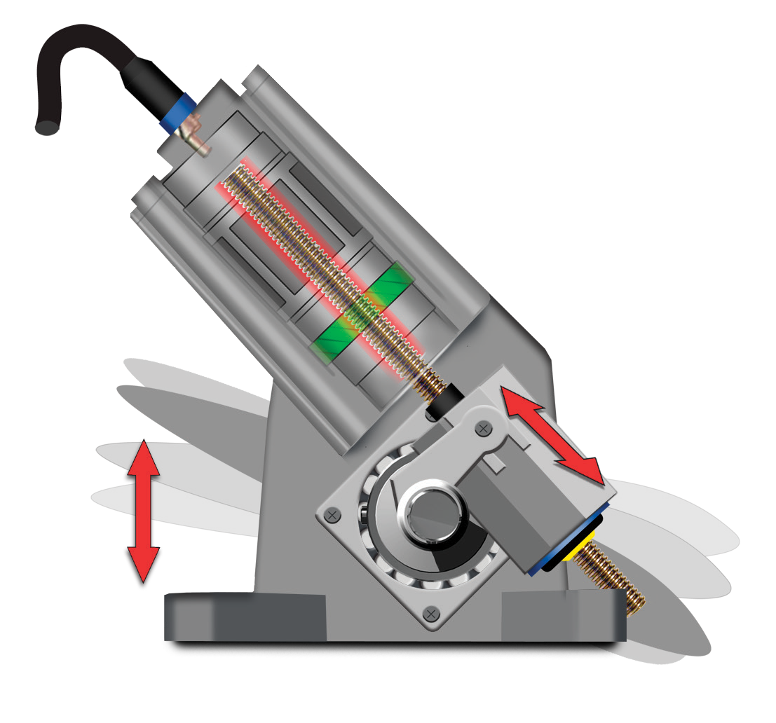 lead-screw-missile-fin-actuation-cutaway