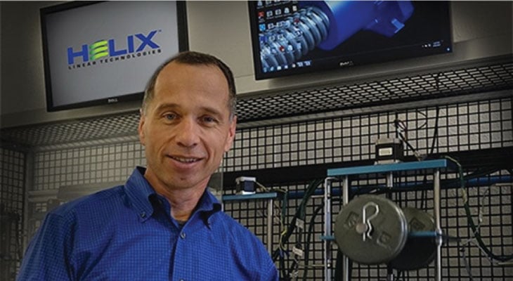 David R. Arguin president of Helix Linear Technologies